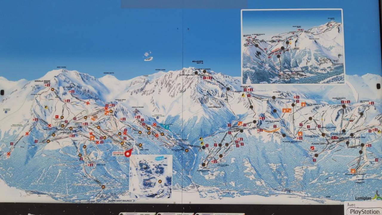 Bourg St Maurice Les Arcs 1800 Les Lauzieres Jolie Vue, Nature, Espace, Bien Etre, Plaisir, Paisible Exterior foto